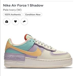 Nike Air Force 1 Shadow Pale Ivory